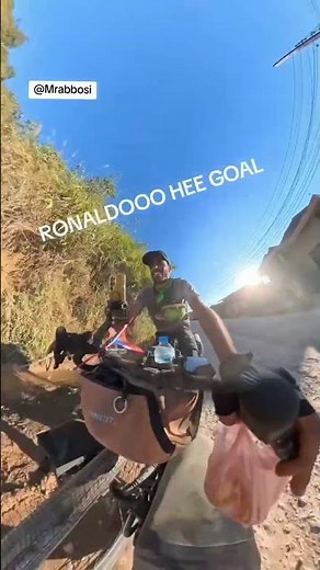 Ronaldo in Laos Thailand to Qatar By Bicycle #mrabbosi #gcc #Qatar #traveler #thailand #comedian