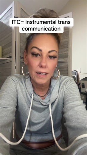 instrumental trans communication ITC…. #spirits #itc #spiritcommunication #spiritualtiktokapiritualtok #paranormaltiktok