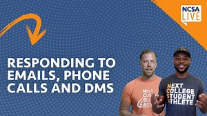 It can be tricky to know exactly how you should be responding when a college coach reaches out. Watch this video to learn more from our experts on how you should respond when you hear from a college coach. | NCSA College Recruiting