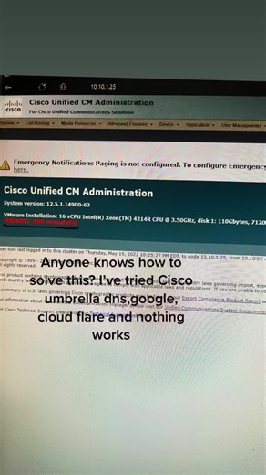 #networking #telephony #nortel #cisco #cucm #ccuc #freepbx #polycom