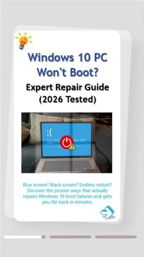 Best Windows 10 Boot Repair Tools & Fixes (Solve Startup Problems!)#windows10 #techfix