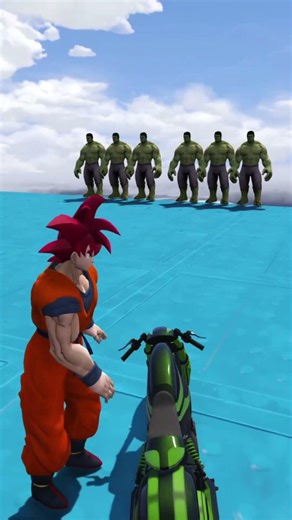 Goku DESTROYS Hulk in GTA 5 😱 | Epic Mode Battle EP 17 #fortnite #dragonball #goku