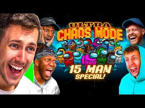 MINIMINTER REACTS TO SIDEMEN AMONG US 15 MAN SPECIAL: ULTRA CHAOS MODE