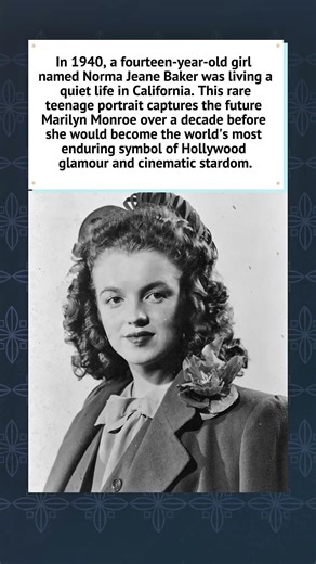 Norma Jeane Baker: Before She Was Marilyn (1940) ✨