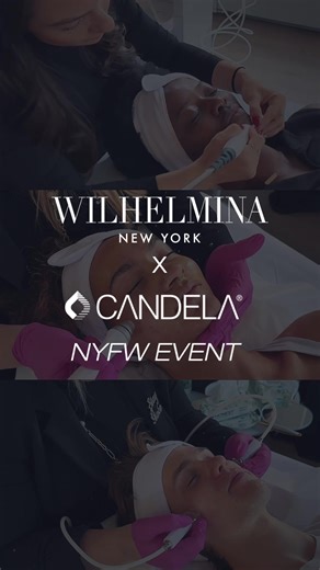 A behind-the-scenes look as Wilhelmina New York Models prep their skin for NYFW with Glacē™ treatments by Candela. ✨ Take a peek as they experience Glacē™, our next-level facial designed to purify, hydrate, and refresh instantly. This comprehensive, ritual-driven treatment deeply cleanses, refines texture, and infuses targeted serums for a glowing, radiant complexion. With exfoliating, sculpting, and depuffing techniques, Glacē™ leaves skin balanced, hydrated, and visibly refreshed. A perfect pr
