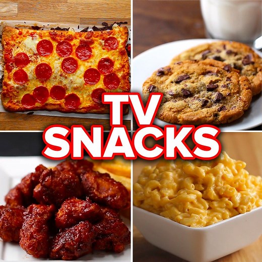 1.1M views · 4.2K reactions | These snacks are perfect to munch on while binge-watching your favorite show! FULL RECIPES: https://tasty.co/compilation/6-snacks-for-binge-watching-tv | Tasty | Facebook