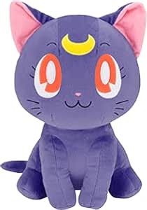 Amazon.com: Banpresto Sailor Moon Luna Sentado Ver.Big Plush 12.2 in : Juguetes y Juegos