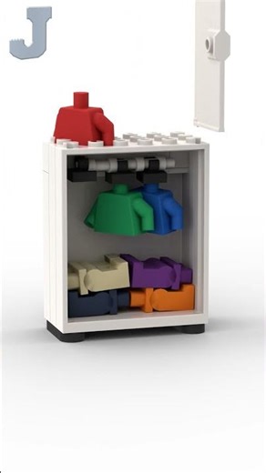 LEGO Wardrobe Closet Speed Build #letsbuildlego