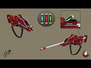 'Crimson Twilight' - RWBY OC Weapon (Commission)