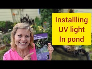 installing UV light in pond