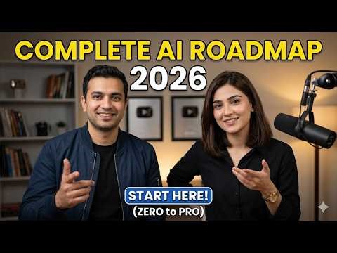 Complete AI & Machine Learning Roadmap 2026 | Step-by-Step Guide by Noor Fatima