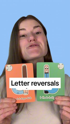 Prevent Letter Reversals with Visual Cues and Gestures