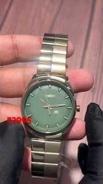 New Arrival Fastrack Chrome K Analog Green Dial K Chrome Watch For Men