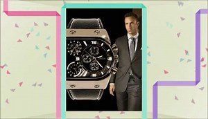 2.3K views · 35 reactions | Introducing "THE TOMAHAWK" Bold. Defined. Masculine. Order your today here➡️ https://vikingwatch.com/collections/wristwatches/products/mens-big-dial-quartz-3-time-zone-leather-strap-watch Click the link to get yours. Share with your peeps. | Viking Watch | Facebook