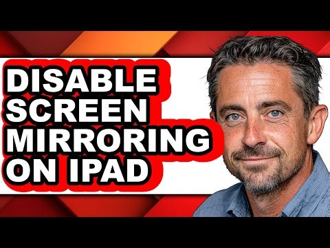 How to Disable Screen Mirroring on Ipad (only Way)