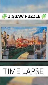 500 Piece Jigsaw Puzzle Time Lapse