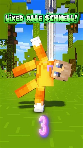 KNOCHEN UMSTELLEN in MINECRAFT...?😱 #minecraft #viral #shorts #animation #comedy #fyp #deutsch