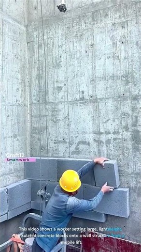 Installing Insulated Blocks 🧱