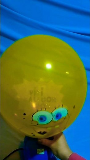 SPONGEBOB SQUAREPANTS BALLOON INFLATION AND DEFLATION!!!