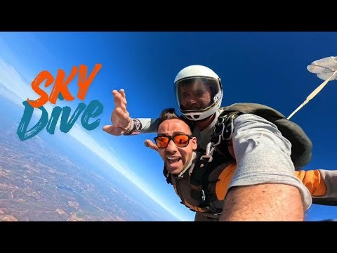 Jumping Out of a Plane at 4600m! Scariest Thing