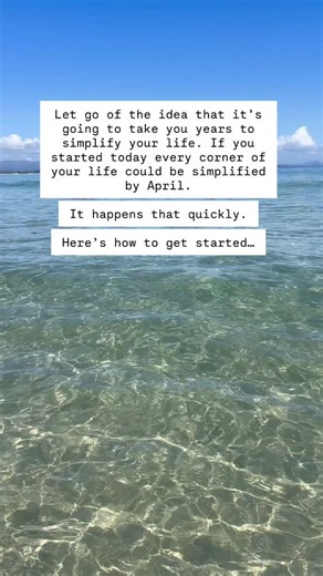 Catherine | Ruthless Minimalist on Instagram: "1. Start small, like really small. Set a timer and work in 5 minute bursts finding things you no longer use, need or love and put these in a box ready for donating. When the box is full drop it to your local thrift store. 2. Put a pause on buying anything new (beyond the essentials) for a full month. To radically simplify there has to be more going out than coming in. 3. Each night before you go to bed spend 10 minutes ruthlessly simplifying your di