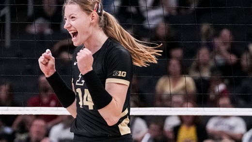 Grace Heaney 'prepared myself for the worst' but Purdue volleyball is getting her best