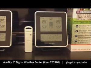 Review: Acurite 8" Digital Weather Station/Center (#723970)