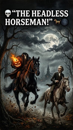 The Dark Love Story of Sleepy Hollow 💀❤️ The Headless Horseman #history #darkhistory #mystery