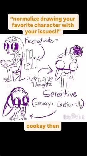 #art #arttrend #renandstimpy #renhoek #issues #problems #meme #fanart #nickelodeon #nicktoons