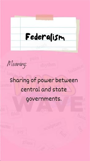 What is Federalism? Simple Explanation #upsc #federalism