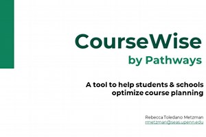 CourseWise by Pathways