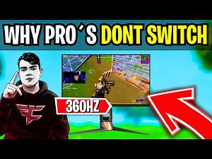 Why Fortnite Pro´s ACTUALLY Don´t Use 360Hz in Fortnite Season 8! (240Hz VS 360Hz)