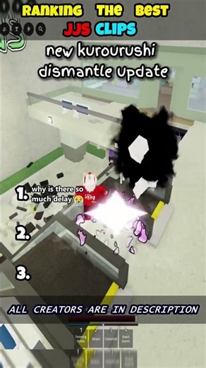 Ranking the best JJS Clips Part 69 #roblox #jjs #funnymoments