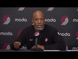 Chauncey Billups Postgame Interview | Portland Trail Blazers 98, Miami Heat 119 | Jan 11, 2025