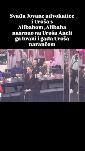___winner.___ on Instagram: "Psovanje majke,porodice vrijeđanje i tuča to je jedino što znaju.... #elita9 #urosstanic #aneliahmic #alibaba #jovanaadvokatica"
