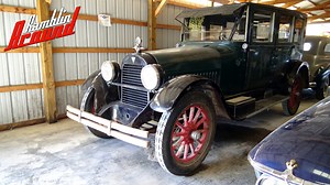 We thought you might like a look at this massive 1923 Hudson five passenger sedan, from Country Classic Cars in Staunton, IL. This beast features 34 inch wheels, suicide doors front and back, and a flathead six for power. It appears to be almost completely original, with only a couple slight modifications. We hope you like it, thanks for taking a look! | Ramblin Around TV
