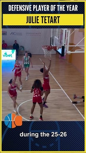 ​Julie Tetart 2026 France LF Player of the Year