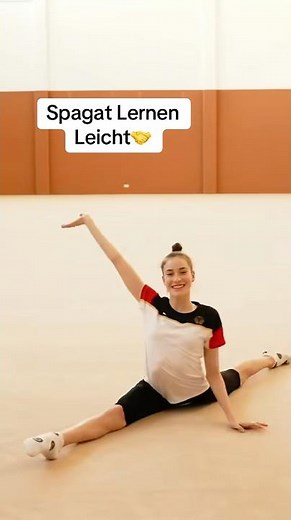 Tutorial für den perfekten Spagat ❤️🤸 #dtb #sports #shorts #turnteamdeutschland #spagat #turnen