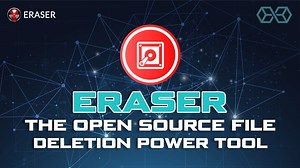Eraser, the Open Source File Deletion Power Tool