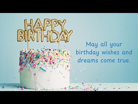 Happy Birthday Song, Virtual Birthday Card, Birthday Song Card | Birthdays For All