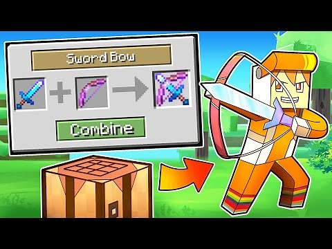 minecraft manhunt but you can COMBINE ANY WEAPON