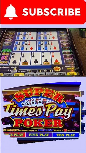 Come on 7❤️ at Aquarius, Laughlin! #shorts,#videopoker,#casino,#gambling