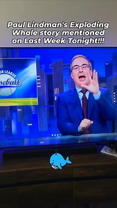 79K views · 7.8K reactions | Paul Lindman and his famous exploding whale story was mentioned on Last Week Tonight with John Oliver over the weekend! | 105.9 The Brew | Facebook