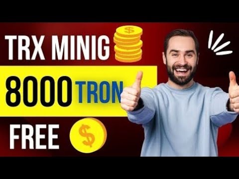 Free TRX Cloud Mining Website | Free 25 TRX Daily | Free TRX Mining App 2024🤑