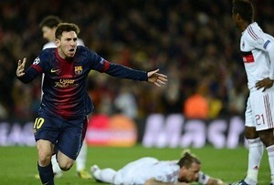 Magical Messi sends Barca into quarter-finals