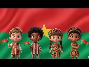 🇧🇫 Burkina Faso National Anthem | Le Ditanyè | Hymne National du Burkina Faso #Burkina