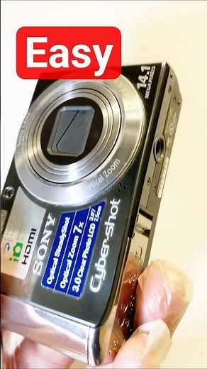 Sony Cybershot DSCW370 How to transfer photos to phone #shorts