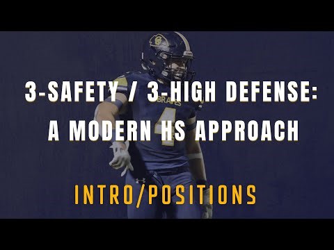 3-Safety / 3-High Defense: A Modern HS Approach (Intro/Positions)