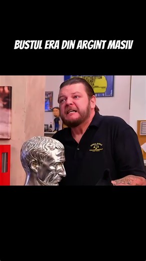 Un bărbat aduce la amanet un bust din argint al lui Iulius Cezar, iar expertul dezvăluie o valoare surprinzătoare. #filme #cinema #romania