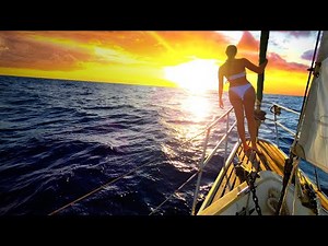 Night Sailing Across The Gulf Stream | Sailboat Story 252